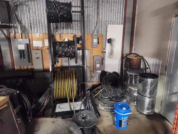 Rack de stockage de câbles Lévis